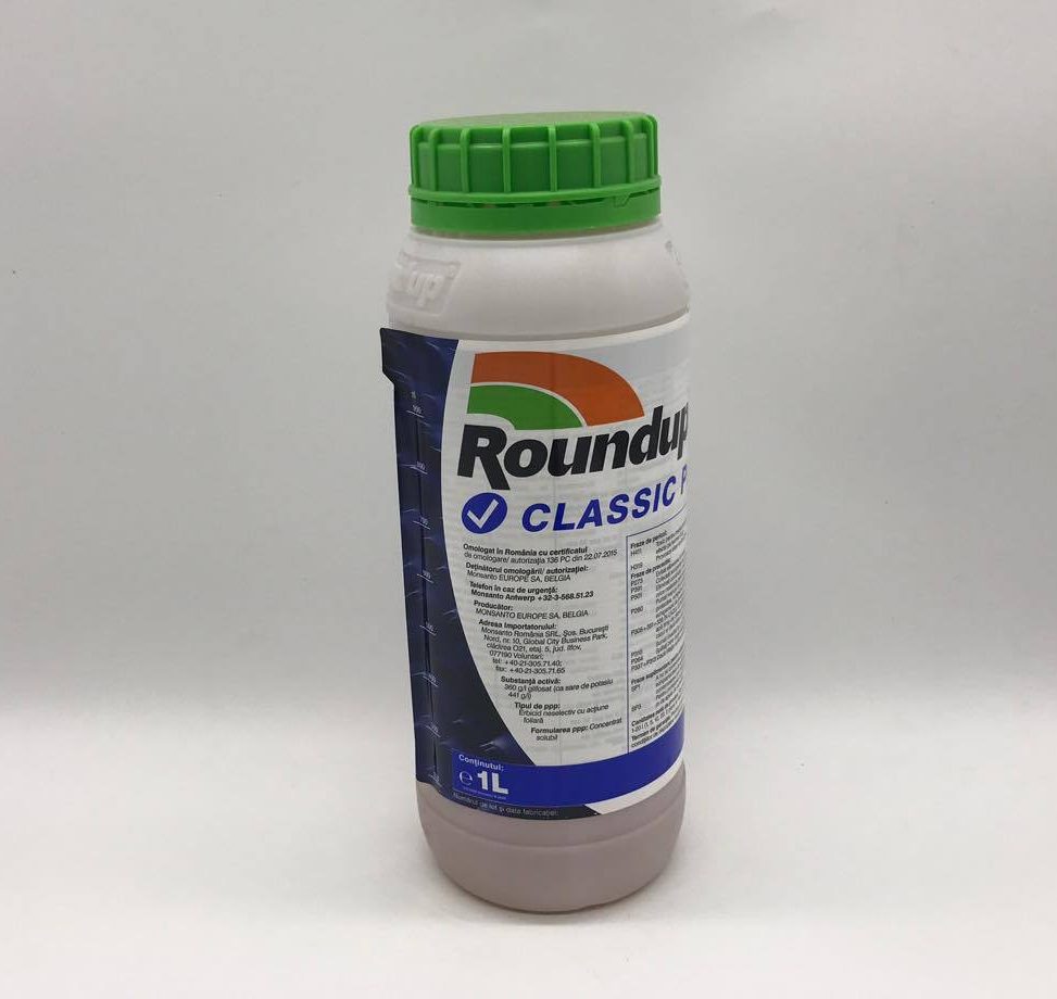 Roundup Weed Killer (Herbicide) 1L Bottle – Glyphosate 360 g/L